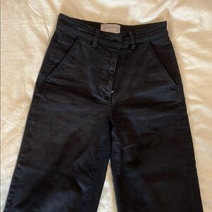 Everlane Black Straight Leg Jeans Classic Style
